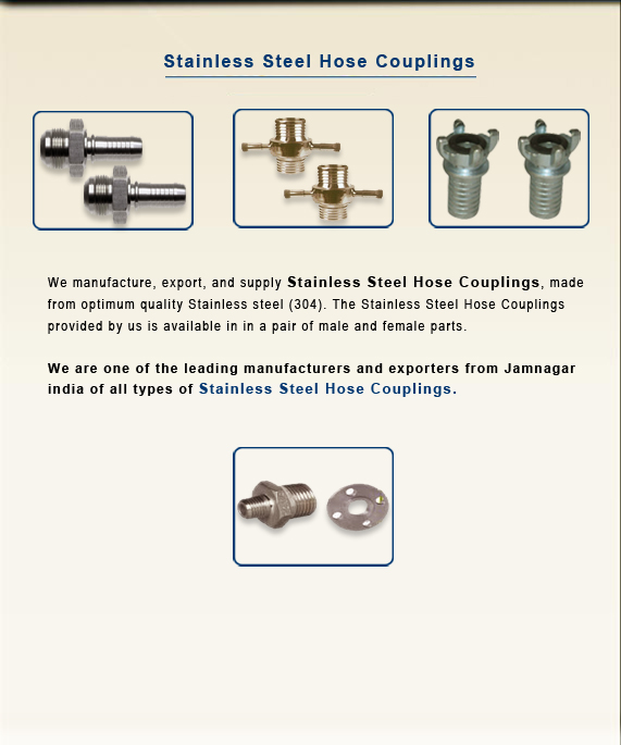 Stainless Steel Hose Couplings